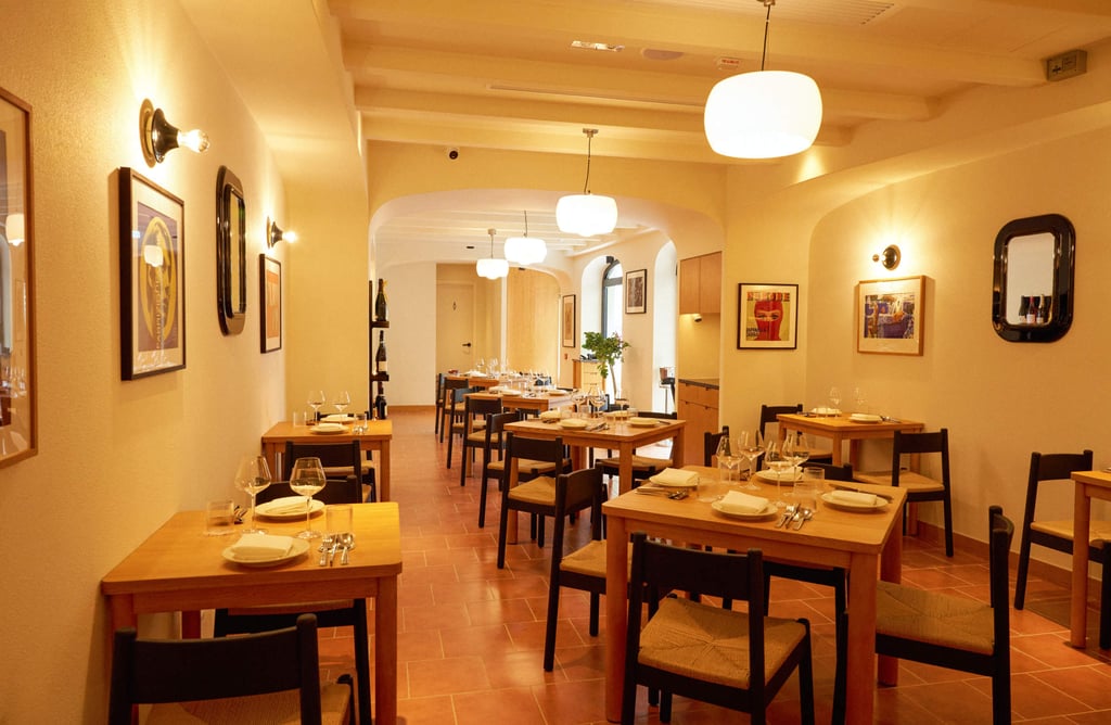 Dieci’s interiors are inspired by the trattorias of Italy in the 1970s. Photo: Handout