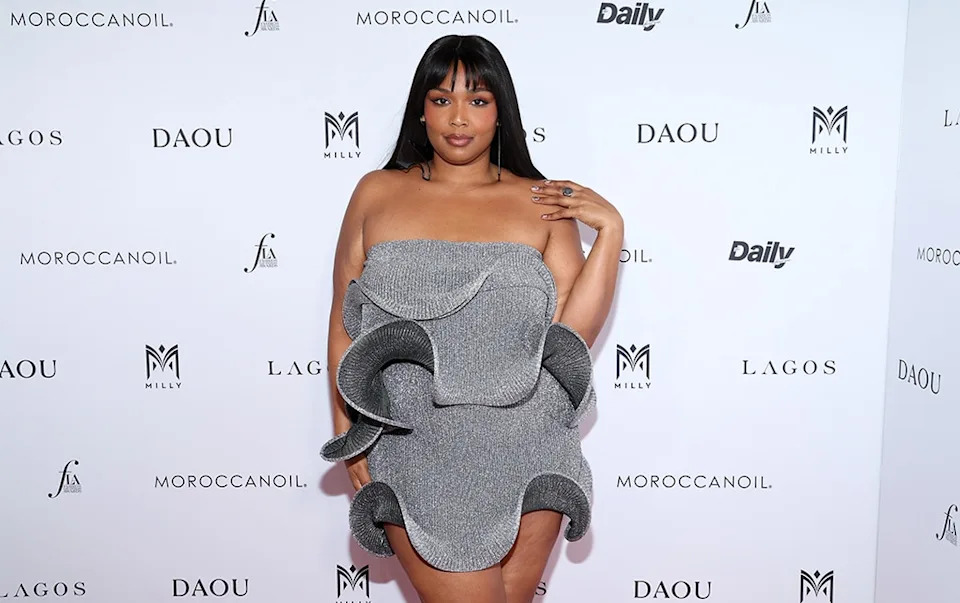 Lizzo attends DAOU Vineyards at the Daily Front Row Fashion Los Angeles Awards 2025 at The Beverly Hills Hotel on April 24, 2025 in Los Angeles, California.