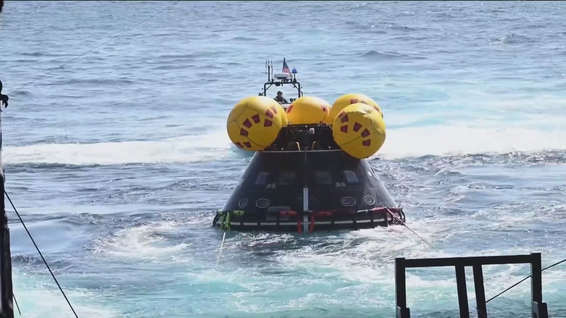 Can you see the Artemis II splash down off the California coast?