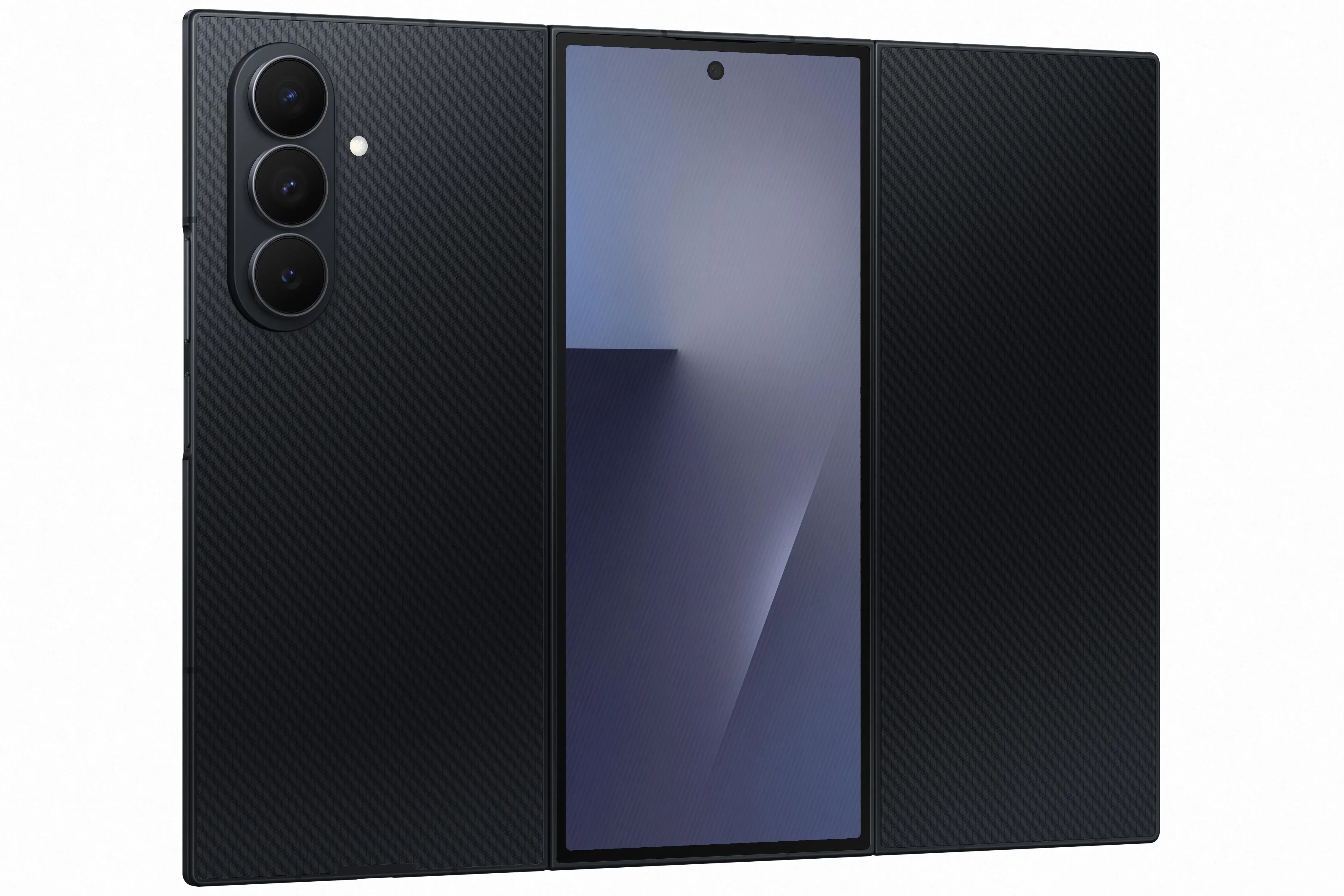 The Galaxy Z TriFold was unveiled in 2025. | Image by Samsung - Phones can't replace laptops. But tri-foldables could, and Samsung might give it a shot