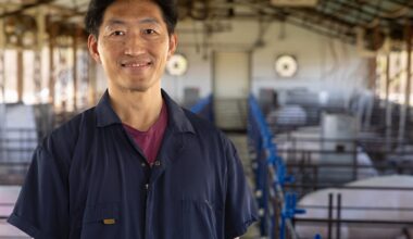 Tsungcheng Tsai, Ph.D., is a program associate in the Department of Animal Science who conducted a long-term study comparing antibiotics to phytochemicals from oregano and rosemary in swine.