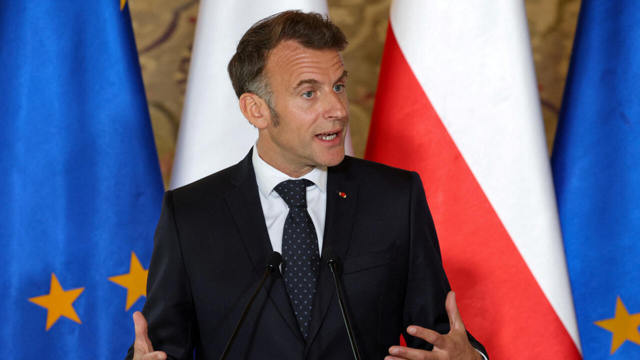 Middle East war live: Macron blames ‘mistakes on both sides’ for Strait of Hormuz blockade