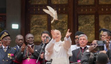 Pope Leo leads peace meeting in heart of Cameroon's conflict zone