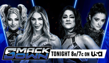 Charlotte Flair & Alexa Bliss take on Bayley & Lyra Valkyria