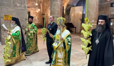 THE FEAST OF PALM SUNDAY AT THE PATRIARCHATE - Jerusalem Patriarchate