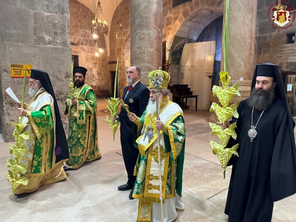 THE FEAST OF PALM SUNDAY AT THE PATRIARCHATE - Jerusalem Patriarchate