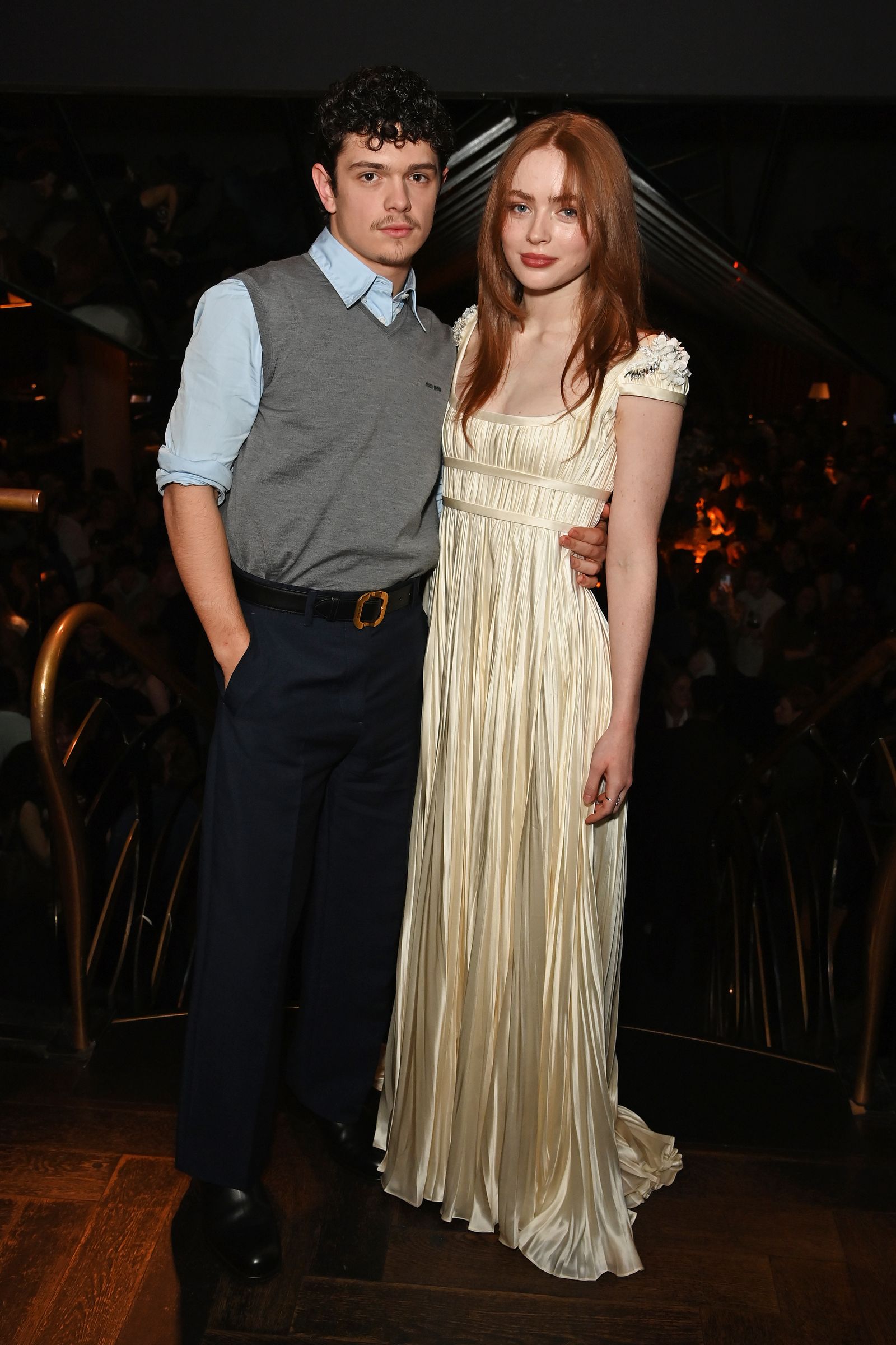 Romeo  Juliet Press Night  After Party Sadie Sink and Noah Jupe