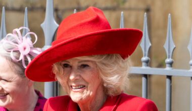 Queen Camilla nods to the Queen Mother's legacy in heirloom brooch on Easter Sunday