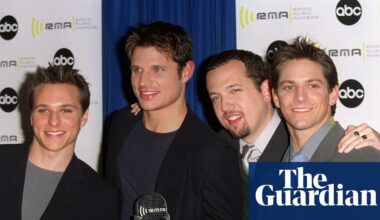 New documentary reveals boyband 98 Degrees’ had age-of-consent manual while touring in 90s | US news
