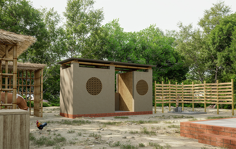 mud, bamboo, and tin craft a climate-responsive vernacular home in rural bangladesh - 3
