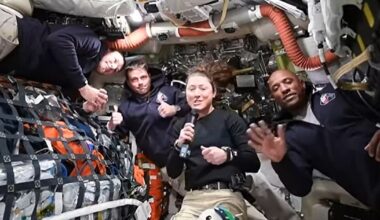 In interview from space, Artemis II astronauts say they see moon's far side