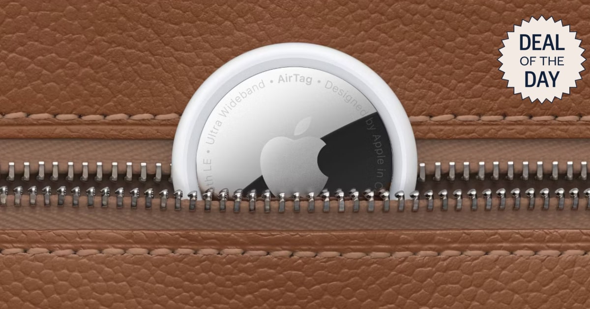 Apple AirTag (1st Gen) is 40% Off: Deal of the Day