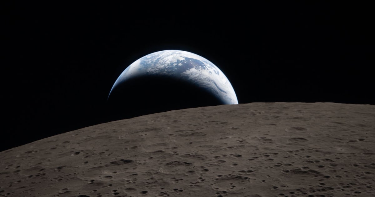 See the first close-up photos of the moon from NASA's Artemis II mission