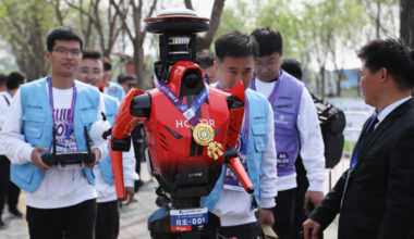 Humanoid robots race past humans in Beijing half-marathon, showing rapid advances