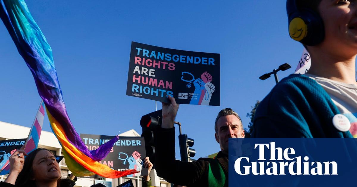 RFK Jr agenda suffers another loss as trans advocates hail ‘huge step forward’ | US healthcare