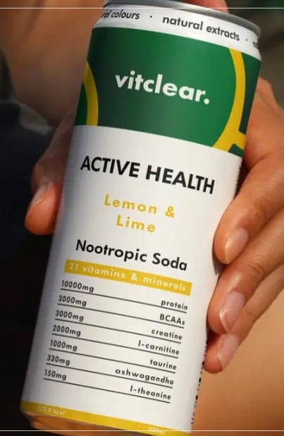 VitClear creatine soda