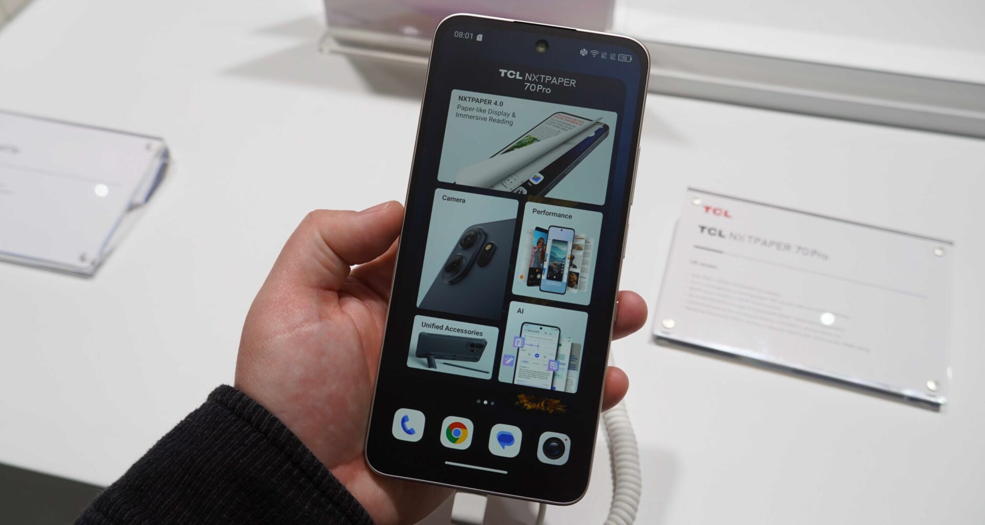 This is not a test: T-Mobile will already give you the TCL NXTPAPER 70 Pro for FREE with new deal