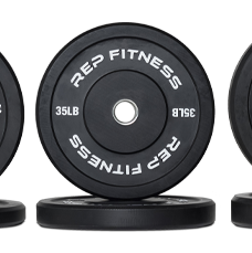 Black Bumper Plates (Pair)