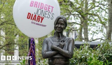 Bridget Jones joins Leicester Square movie trail - BBC
