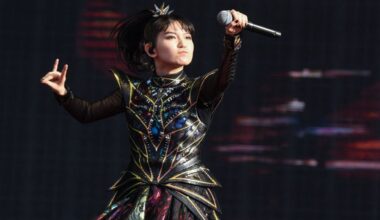 Babymetal onstage in 2024