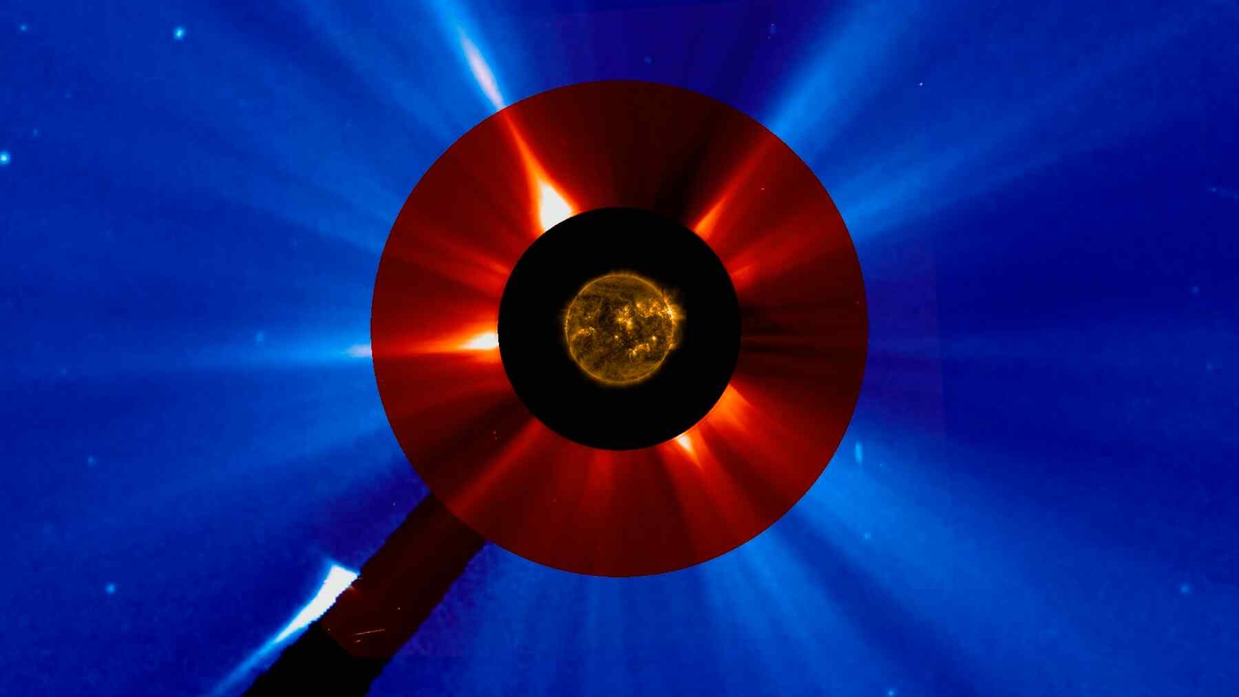 Sun gets unexpected visitor