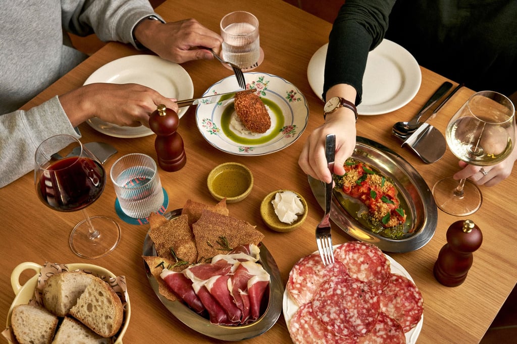 An Italian spread at Dieci. Photo: Handout