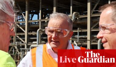 Australia news live: Albanese touches down for Singapore talks; search for missing fisher suspended in NSW | Australia news