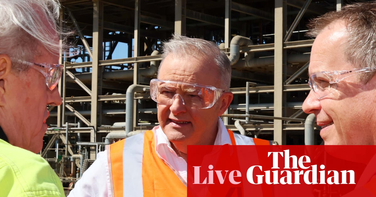 Australia news live: Albanese touches down for Singapore talks; search for missing fisher suspended in NSW | Australia news