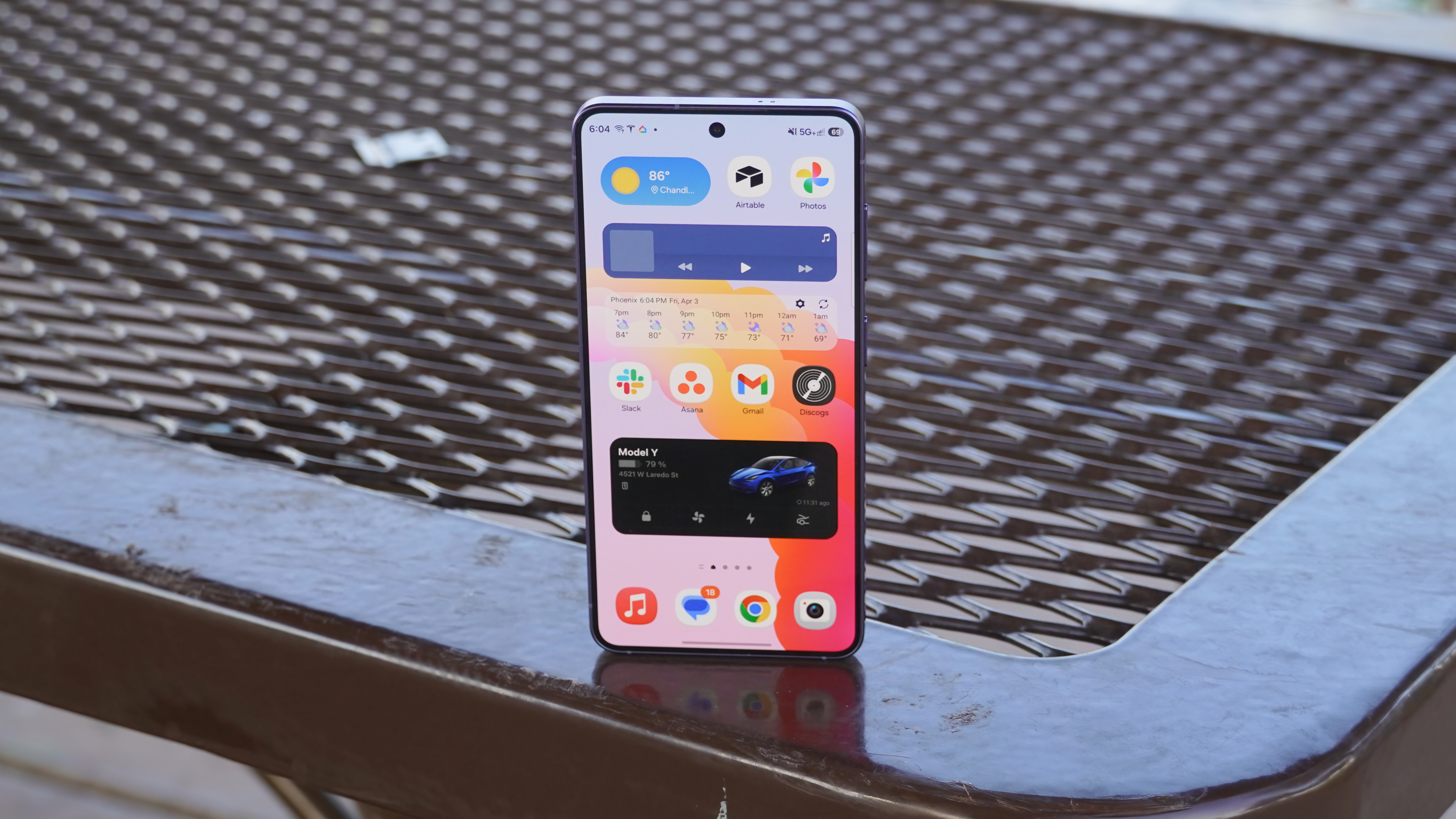 The Samsung Galaxy S26 in lifestyle shots.