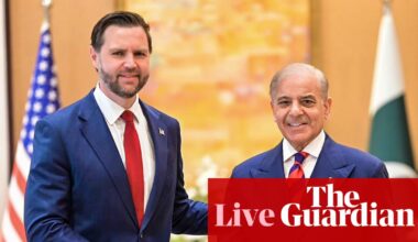 Middle East crisis live: Iran peace talks under way as Trump claims US has begun clearing mines in strait of Hormuz | US-Israel war on Iran