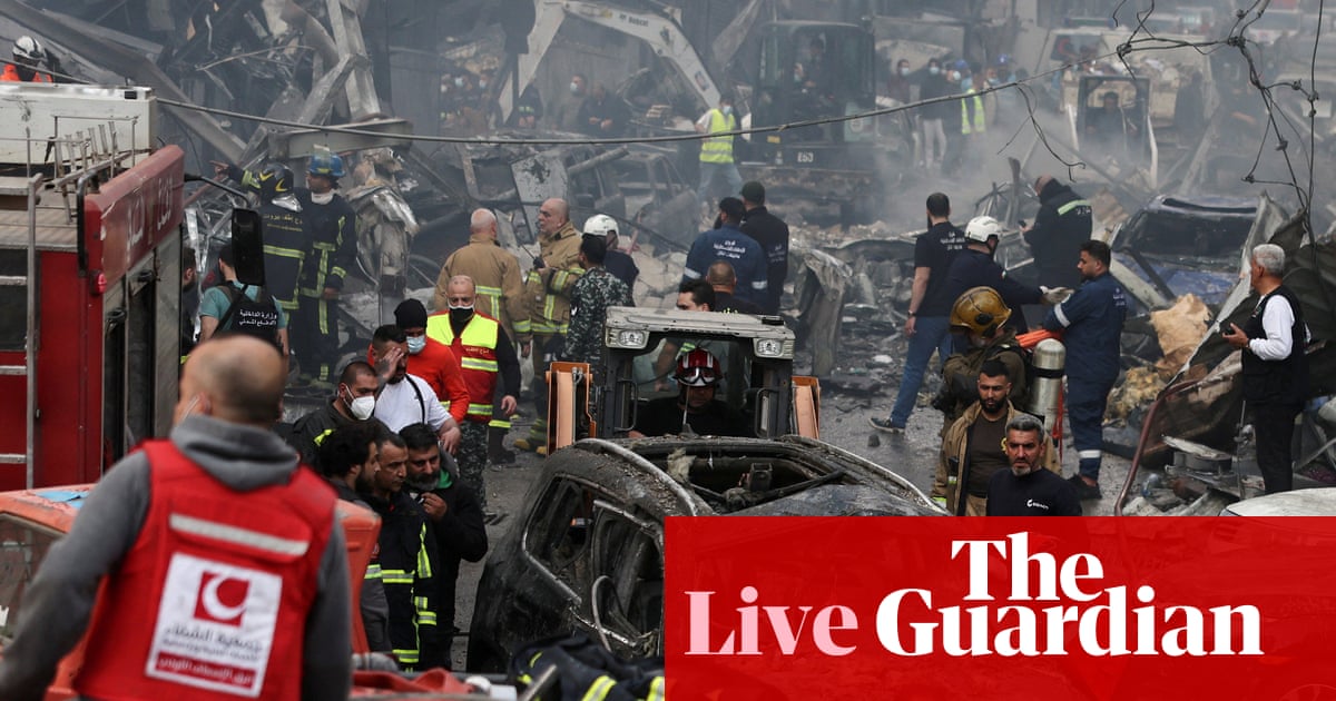 Middle East crisis live: Red Cross ‘outraged’ as Israeli strikes on Lebanon kill 254 people; Trump says US military to remain in region | US-Israel war on Iran