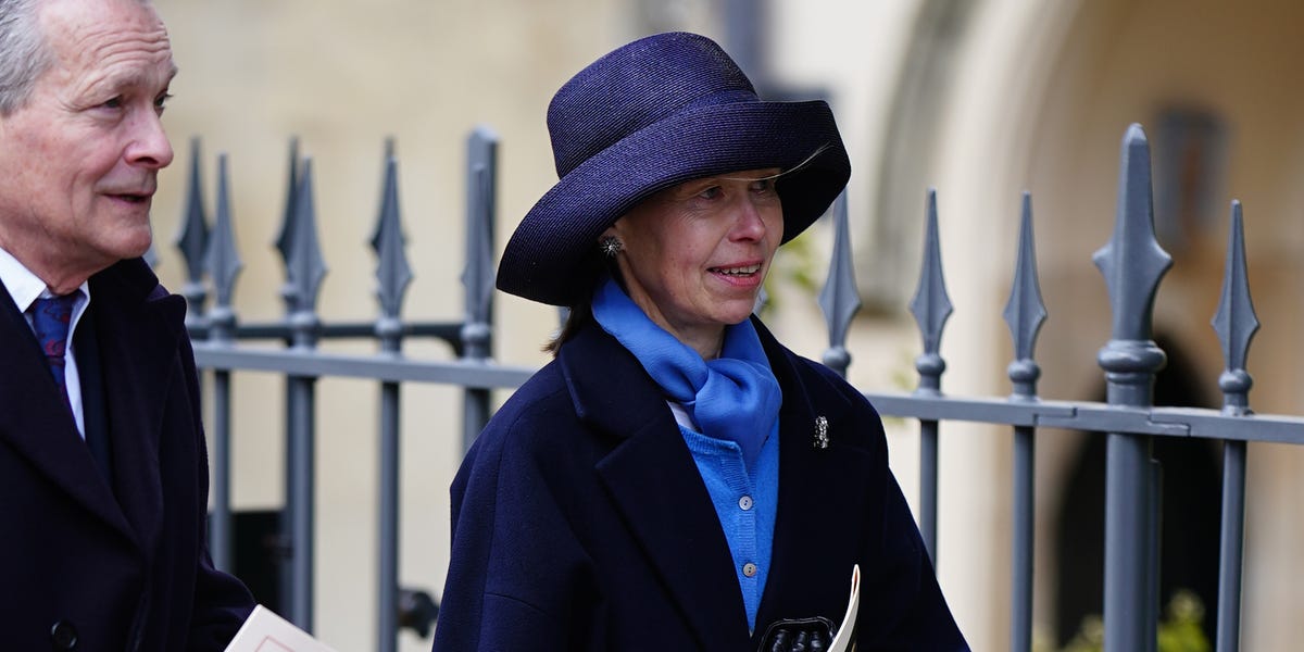 Princess Margaret's Daughter Lady Sarah Chatto Makes a Rare Appearance With the Royal Family