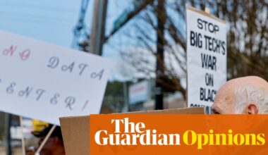 The Guardian view on AI politics: US datacentre protests are a warning to big tech | Editorial