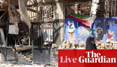 Middle East crisis live: Trump says Israel and Lebanon to hold talks Thursday; US hits Iran’s oil sector with new sanctions | US-Israel war on Iran