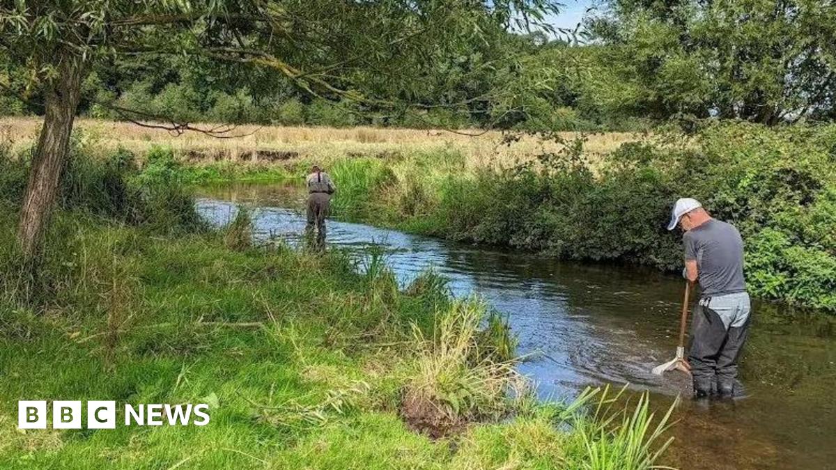 The discharge near Bromsgrove