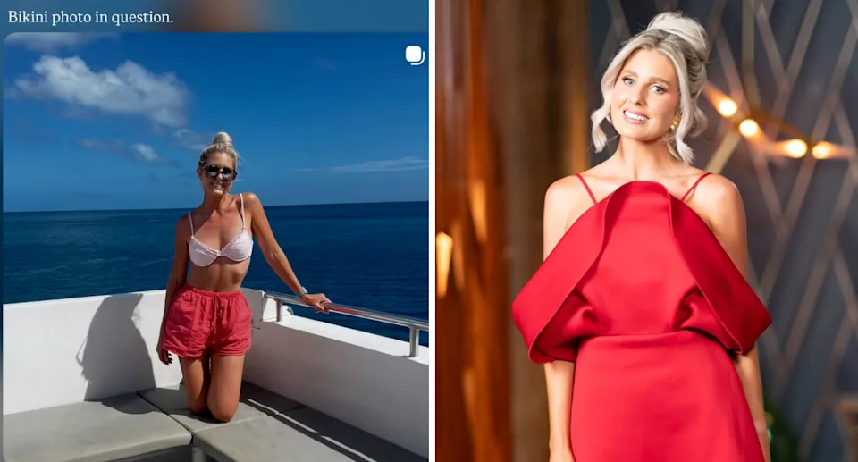 Stephanie posted the bikini photo that sparked all the drama on social media. Source: Instagram/Stephanie Marshall