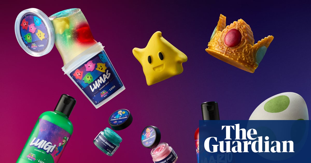 ‘I am trapped in a sweet-smelling cycle of video game-branded toiletries’: Lush’s Mario Galaxy range, reviewed | Super Mario