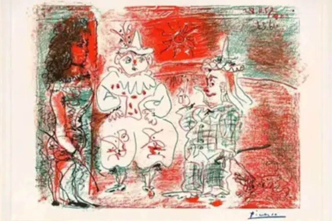 Pablo Picasso's L’Ecuyère et les clowns (1961) is among the artworks being repatriated to Malaysia.