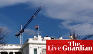 Trump’s White House ballroom project faces panel vote after judge ordered halt – US politics live | US politics