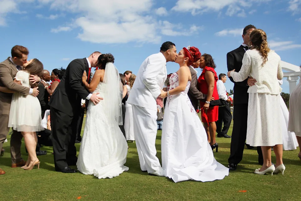 Married people, especially men, are more likely to get regular checkups, receive earlier cancer diagnoses and follow treatment plans compared with unmarried or cohabiting individual, the study found (Getty Images)