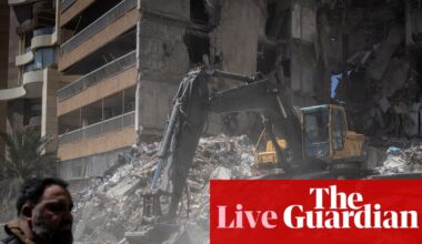 Middle East crisis live: Netanyahu says ‘no ceasefire in Lebanon’; air raid sirens across Israel as Hezbollah launches rockets | US-Israel war on Iran