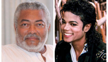 When Michael Jackson presented a golden sword to Rawlings