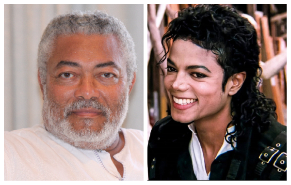 When Michael Jackson presented a golden sword to Rawlings