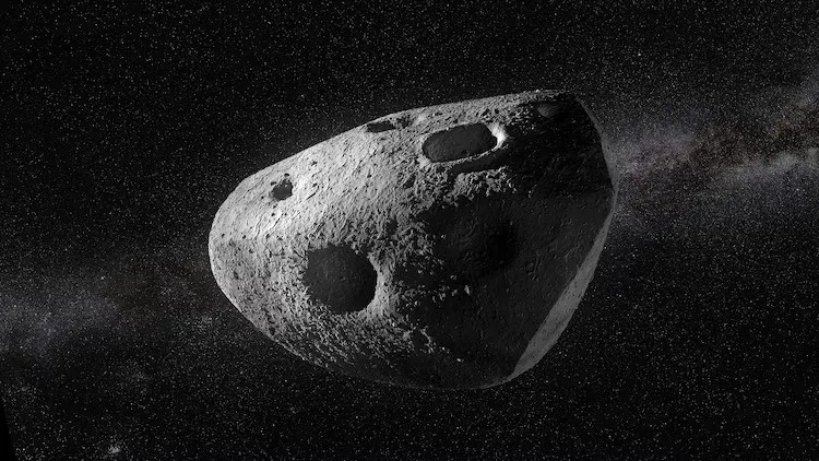 The asteroid is believed to be as long as the Eiffel Tower, spanning a whopping 1,230 feet. ESA – Science Office