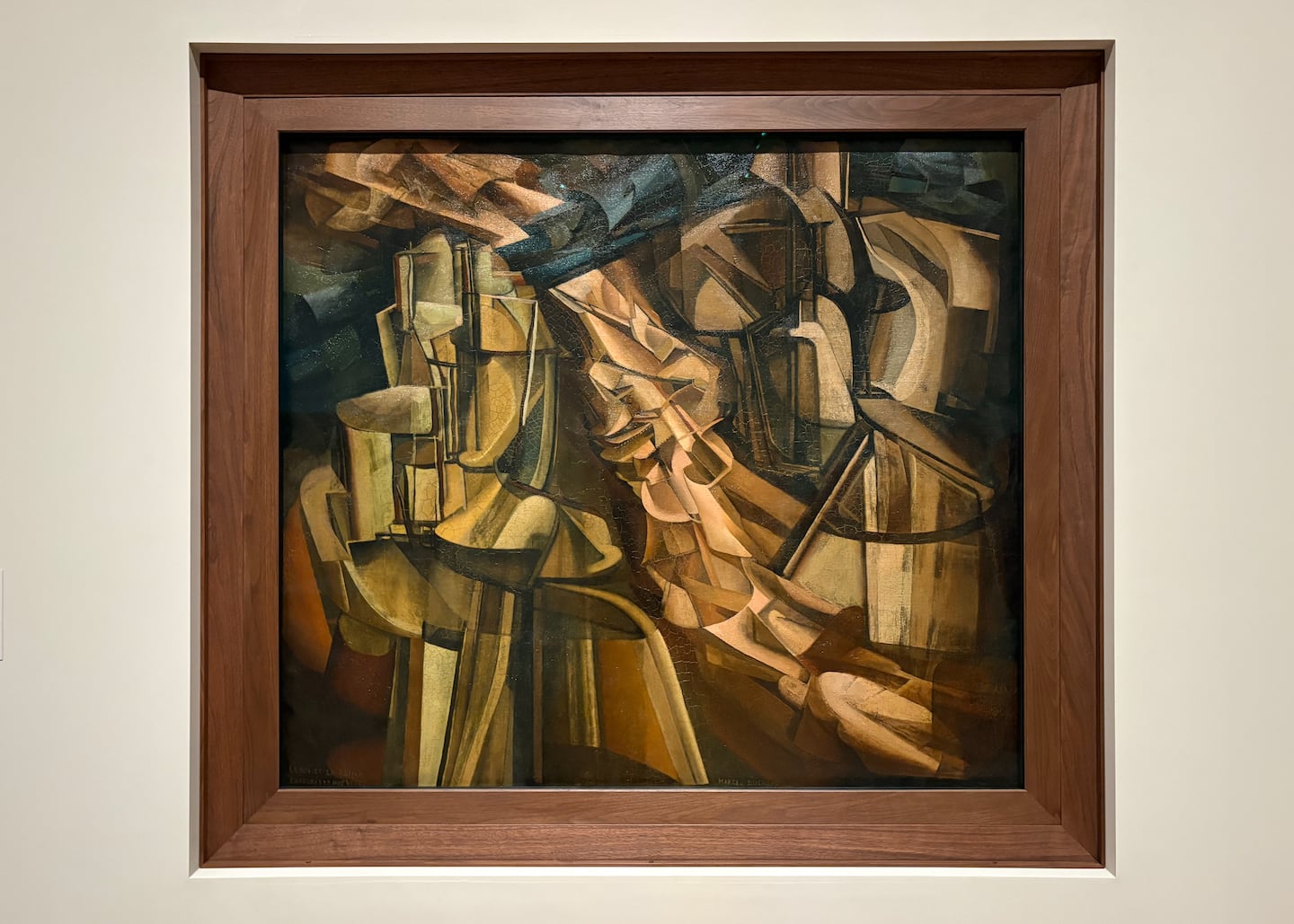 Marcel Duchamp, "The King and Queen Surrounded by Swift Nudes," 1912, at the Museum of Modern Art's "Marcel Duchamp" until Aug. 22.