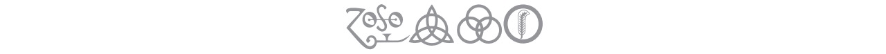 Led Zeppelin page divider