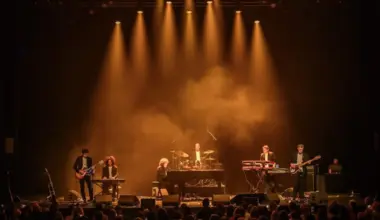 The performing artists came onto the stage to a song written about the tragedy called “Etoile de nos coeurs” (“Star of our Hearts”).