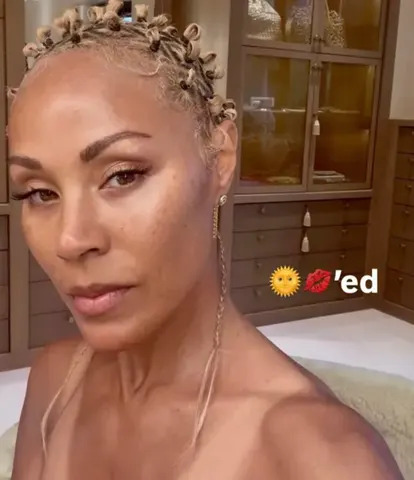 Jada Pinkett in a recent selfie.Credit: Jada Pinkett Smith/Instagram