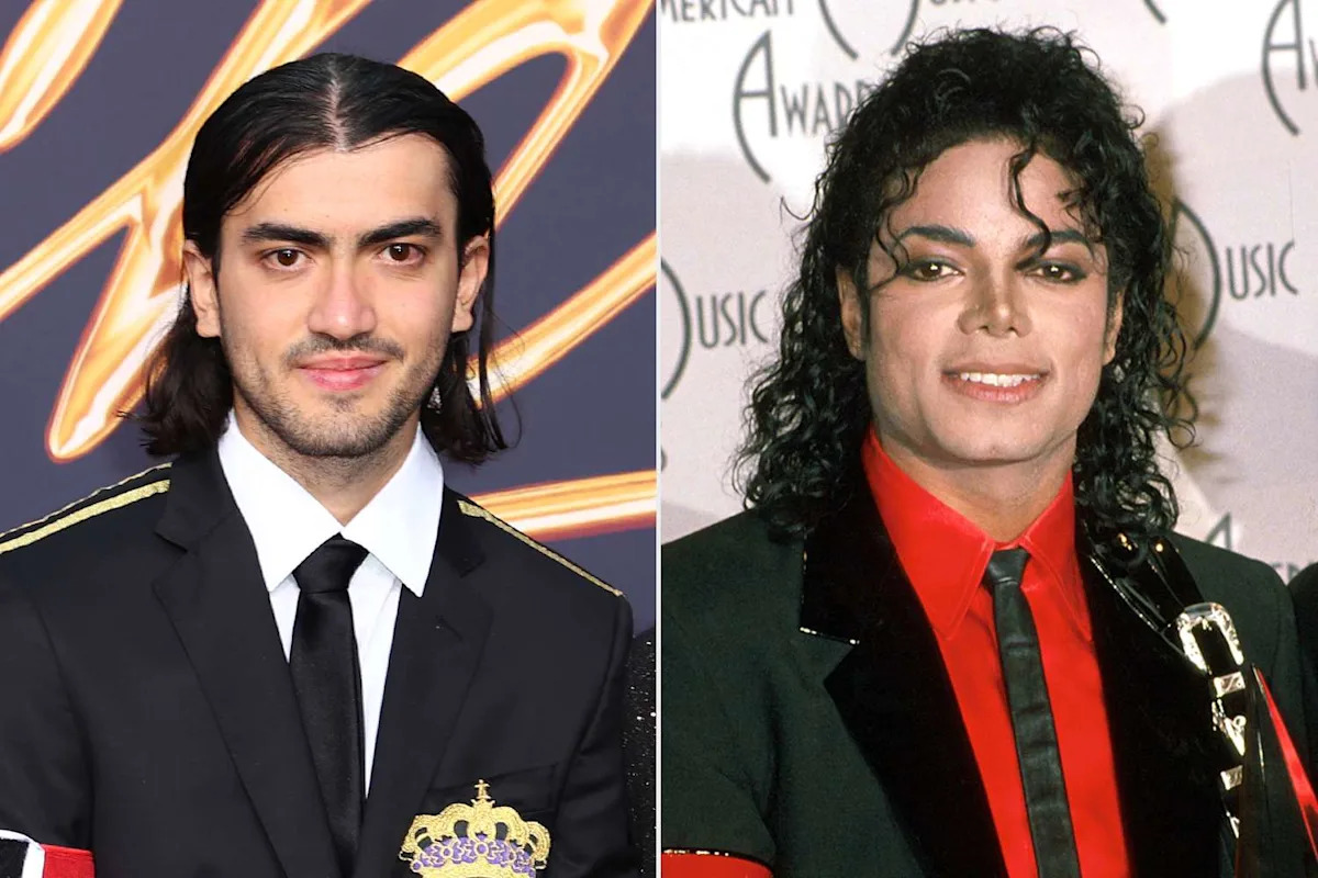 Michael Jackson's Son Bigi ‘Blanket’ Jackson, 24, Makes Rare Public Appearance with Family to Promote Late Dad's New Biopic