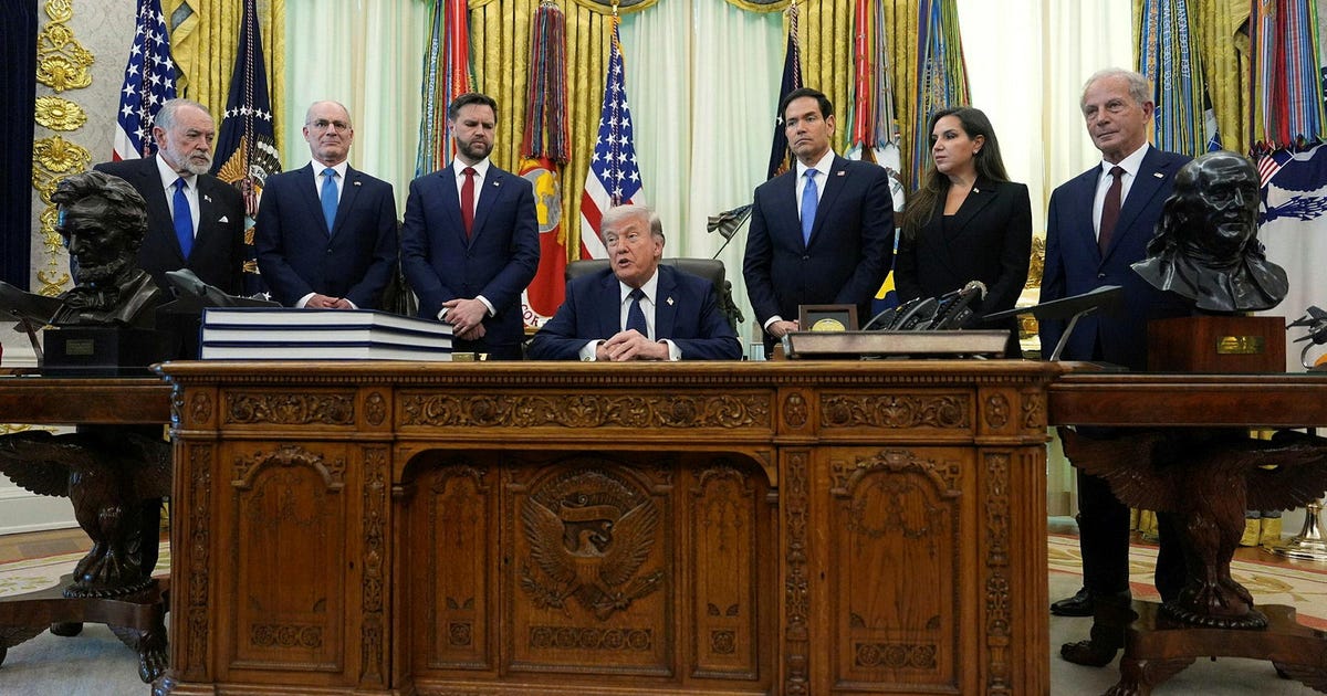 Trump Says He Won't Be Rushed to End Iran War, Tehran Must Stop Funding Hezbollah